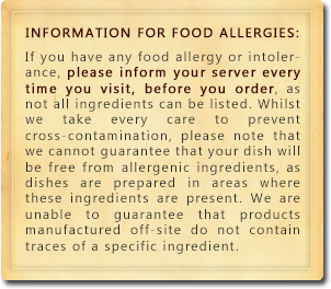 Allergy note